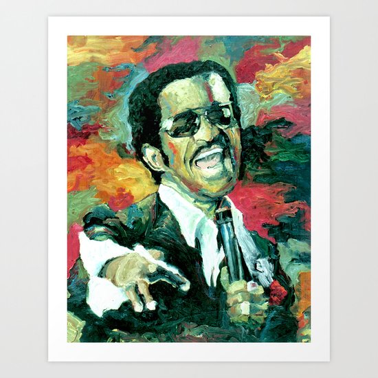 Sammy Brightens My Life Art Print