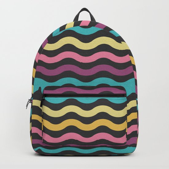 Rainbow Waves Backpack