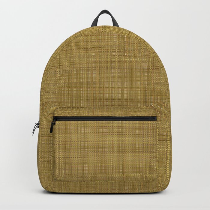 Burlap texture. Peru Brown. Backpack