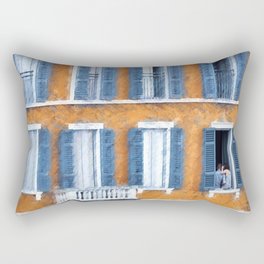 Look Through Any Window Rectangular Pillow