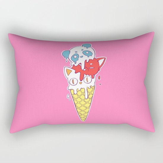 Ice Cream Rectangular Pillow