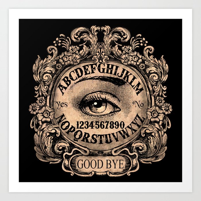 Mystic Eye Ouija Kunstdrucke Mystic Eye Ouija Kunstdrucke