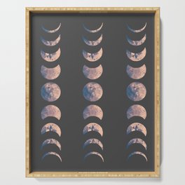 Moon Phases Serving Tray