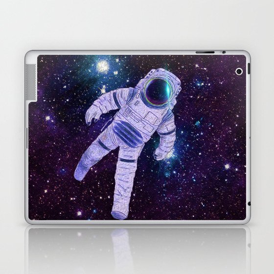 Space Man Laptop & iPad Skin