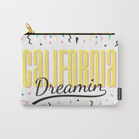 California dreamin (memphis pattern) Carry-All Pouch