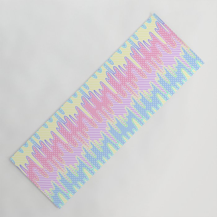 patterned yoga mat