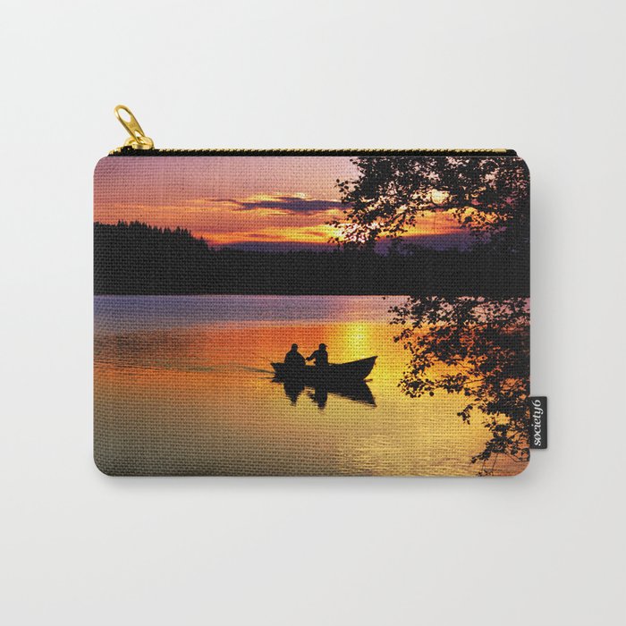 Sunset Fishing Carry-All Pouch