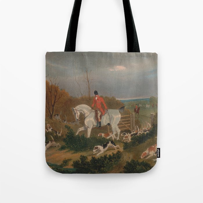 The Suffolk Hunt - John Frederick Herring Tote Bag