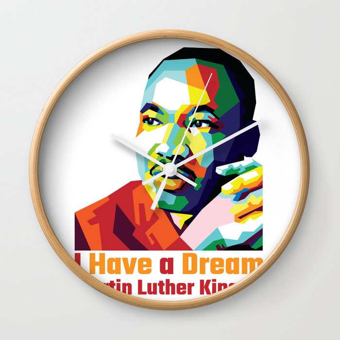 Martin Luther King Wall Clock