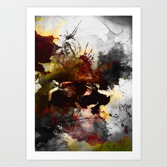 Ink, Love Art Print