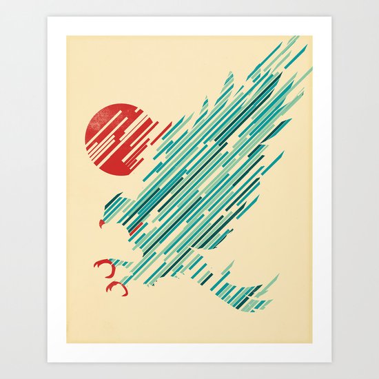 Descent Art Print