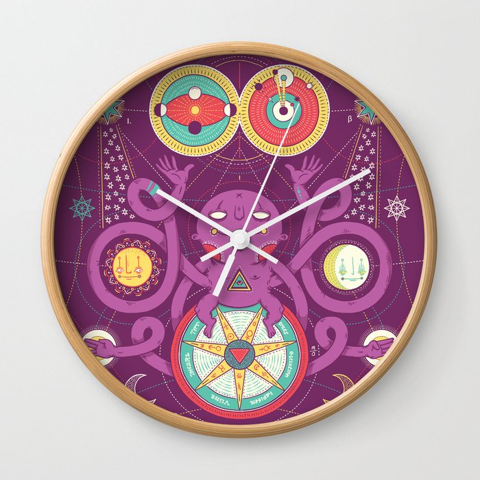Cosmos Wall Clock