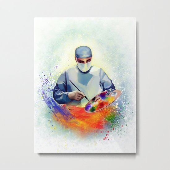 The Art of Medicine Metal Print