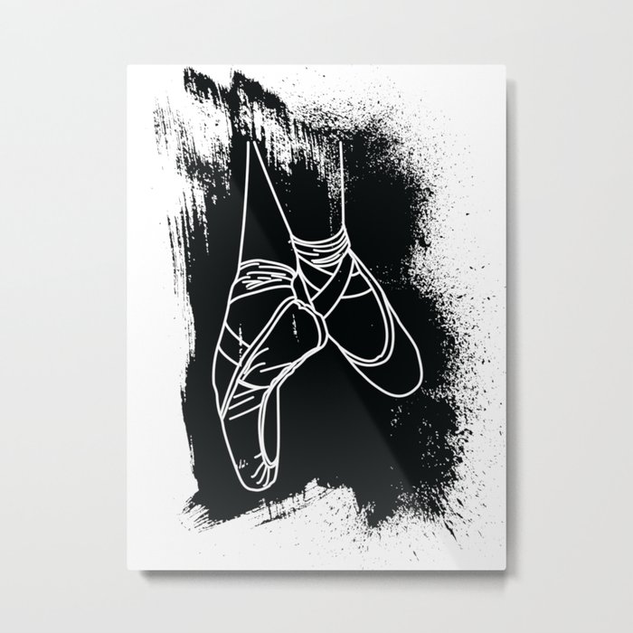 Ballet Shoes Black Background