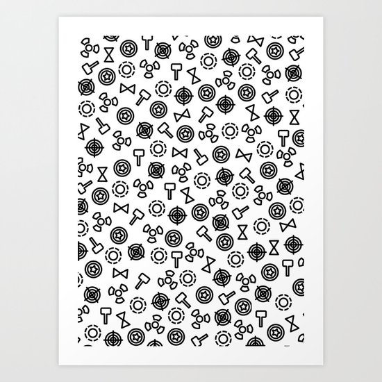 Assemble Art Print