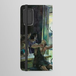 Odyssey, The Trial of the Bow, 1929 by Newell Convers Wyeth Android Wallet Case