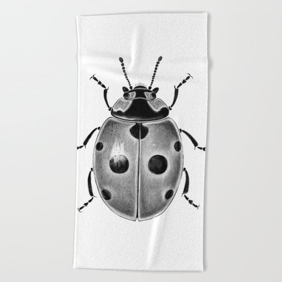 Beetle 03 Beach Towel