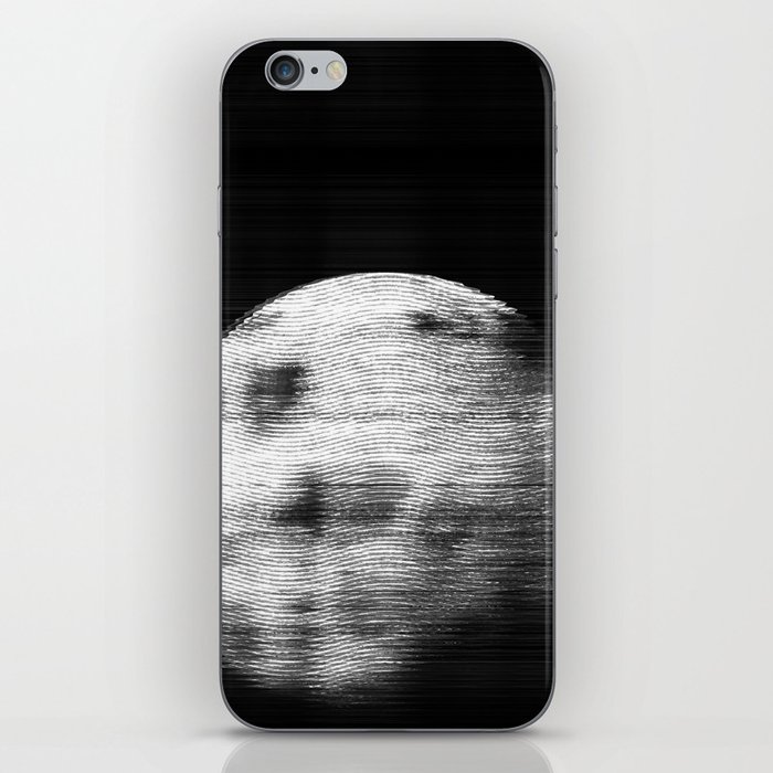 Grey Moon iPhone Skin
