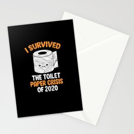 I Survived The Toilet Paper Crisis Of 2020 Meme Stationery Cards