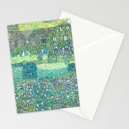 Forester's lodge in Weissenbach I, 1914 by Gustav Klimt Stationery Card