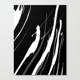 Abstract Swatches // White Canvas Print