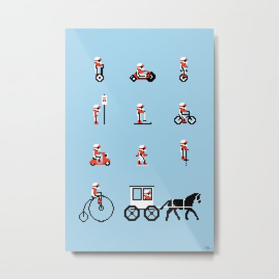 Not as Exciting Metal Print