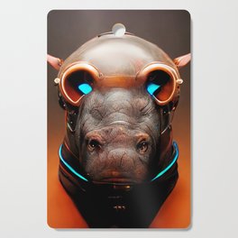 Mecha hippopotamus  Cutting Board