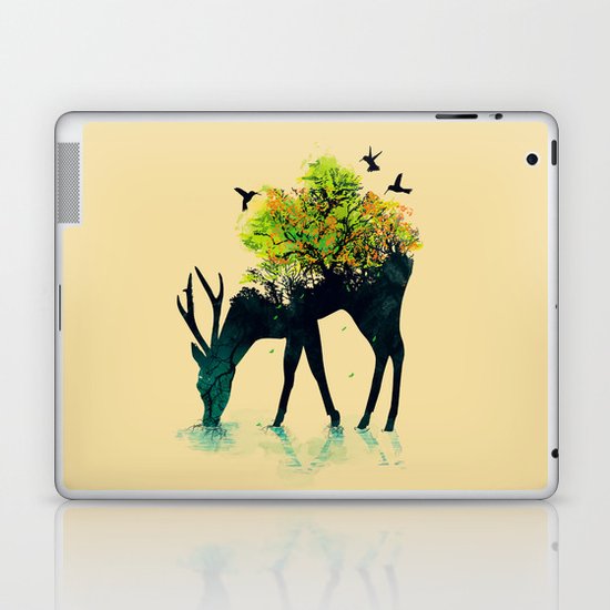 Watering (A Life Into Itself) Laptop & iPad Skin