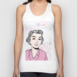 Woman in retro style - series 1a Tank Top