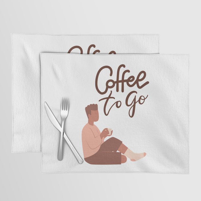 Coffee to go Placemat
