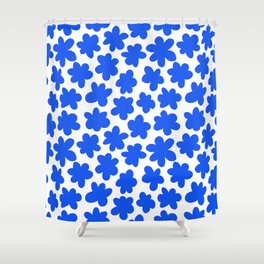 Wild Blue Shower Curtain