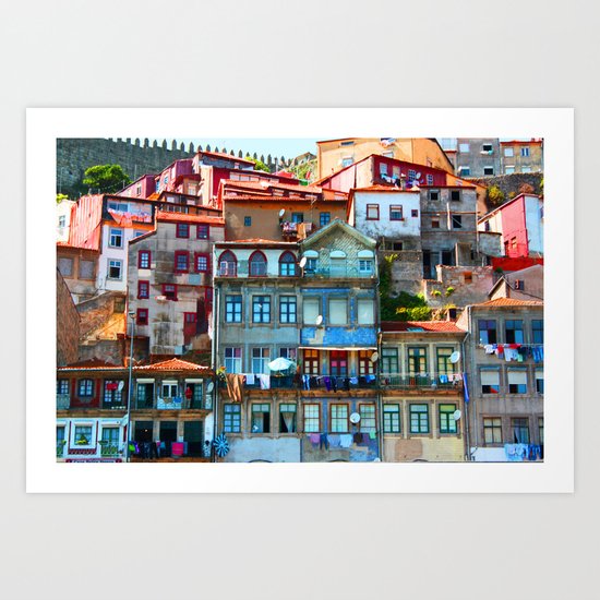 Houses Art Print