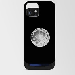 Moon Full Moon Astronaut Space iPhone Card Case