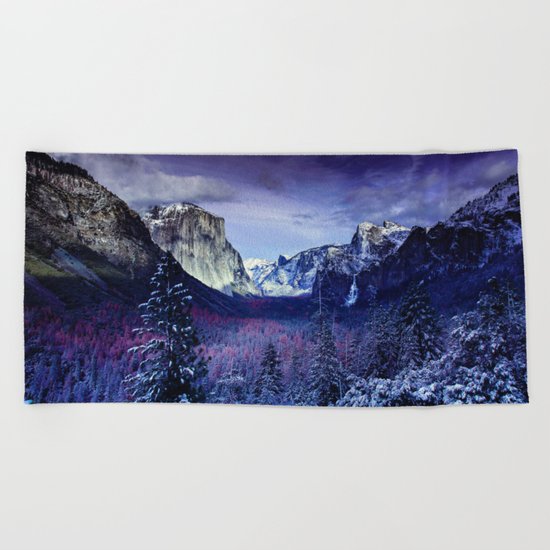 Winter Solstice Beach Towel