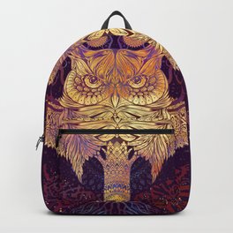 Owl Mandala Backpack