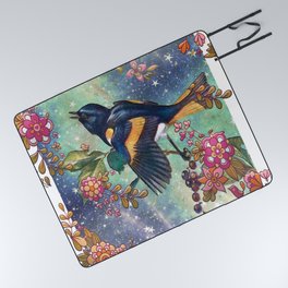 Baltimore Oriole Bird Picnic Blanket