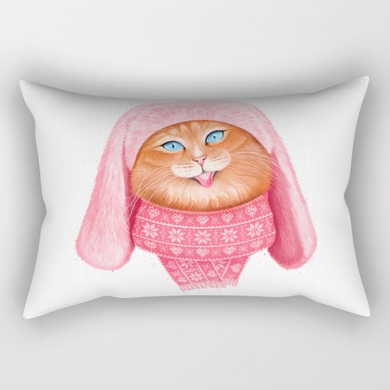 Cat meow Rectangular Pillow