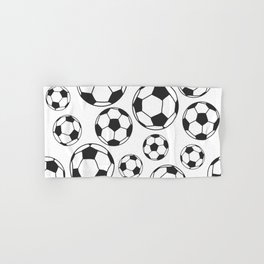 Soccer Balls Hand & Bath Towel