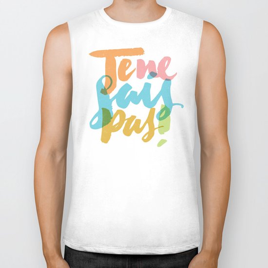 Je Ne Sais Pas Biker Tank