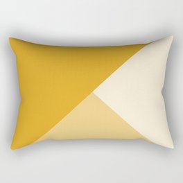 Mustard Tones Rectangular Pillow
