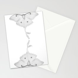 Luna Moth Stationery Card