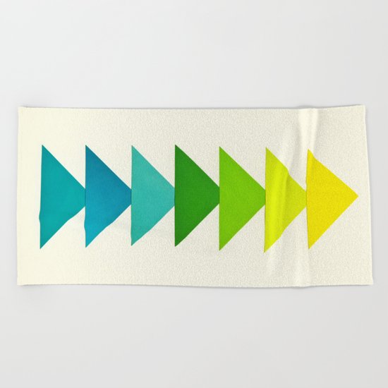 Arrows I Beach Towel