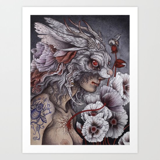 Inconsolable Art Print