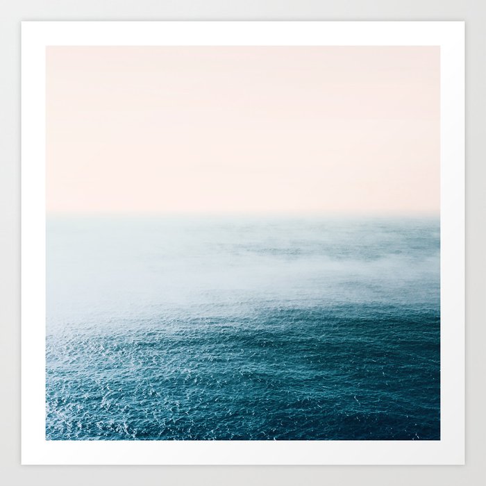 Ocean Fog Art Print