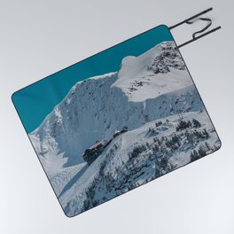 Mt. Alyeska Ski Resort - Alaska Picnic Blanket