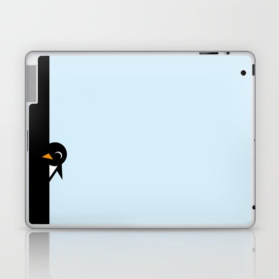 Peeking Penguin Laptop & iPad Skin