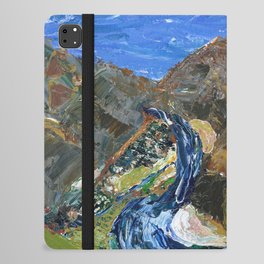 Riggins Idaho (palette knife) iPad Folio Case