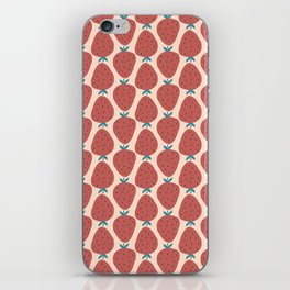 Abstract strawberry iPhone Skin
