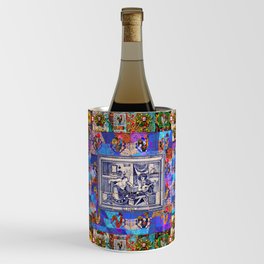 Portuguese folk art Wine Chiller