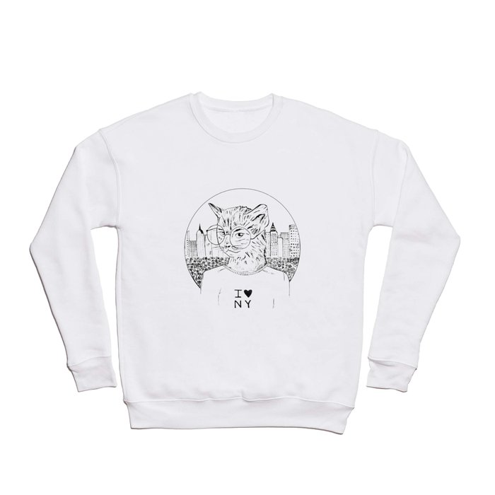 NY Cat Crewneck Sweatshirt